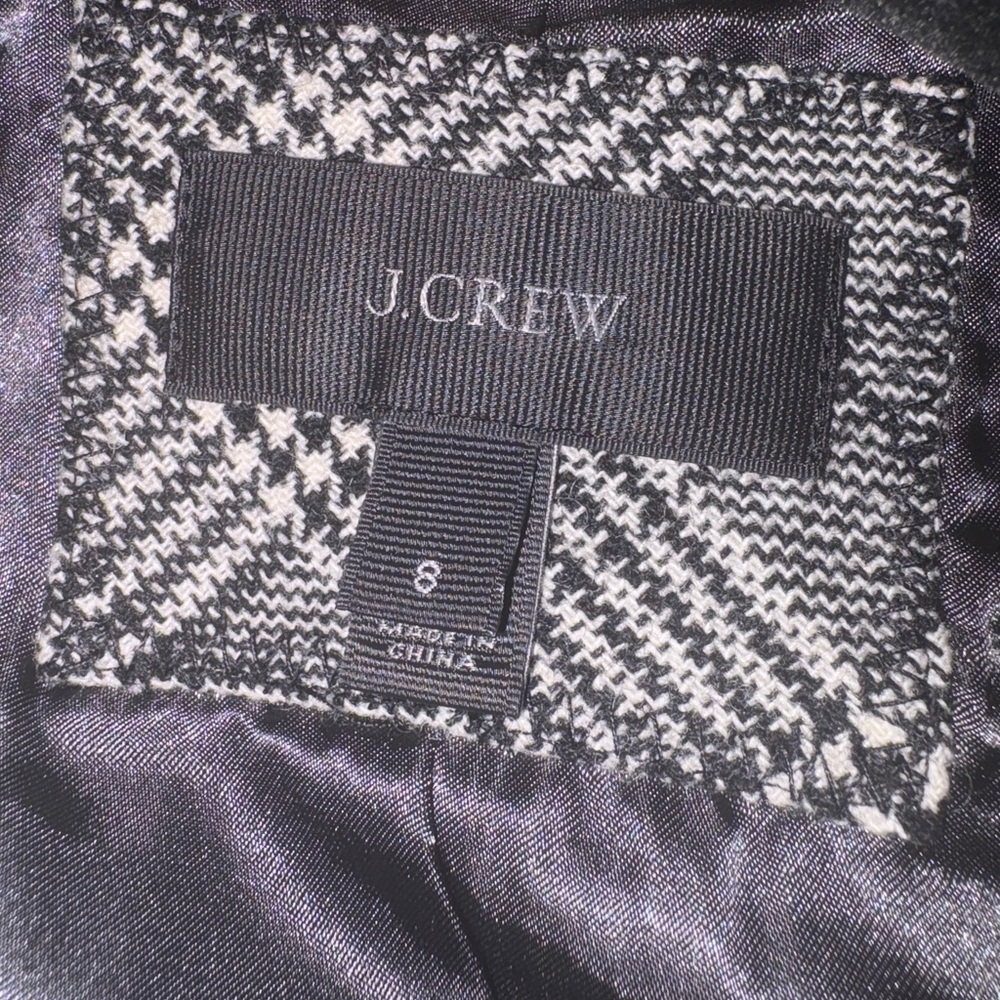 J. Crew Regent Glen Plaid Blazer Wool Jacket Academia Preppy Old Money Classic - Picture 10 of 13